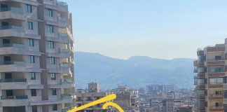 المبنى المهدد مقابل بيروت مول هو ضمن نطاق عين الرمانة