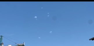 مشاهد من سماء تل أبيب لاعتراض صواريخ أُطلقت من لبنان (فيديو)