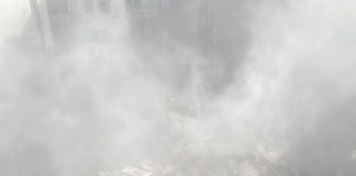 بالصورة – الاستهداف في منطقة رأس النبع فيما المعلومات الغير مؤكدة تقول إن الاستهداف لمركز حزب البعث