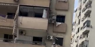 بالفيديو :- آثار الدمار الهائل من محيط ملعب الراية منطقة صفير في ضاحية بيروت الجنوبية