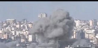 سلسلة الغارات’ مستمرة على الضاحية الجنوبية وغارة’ في هذه الاثناء على محيط منطقة الحدت