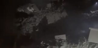 بالفيديو :- من المكان المستهدف في شارع فتح’الله’ البسطة الفوقا ومعلومات أولية عن تدمير كامل للمباني المُستهدفة دون سابق آنذار والحديث عن وقوع إصابات’