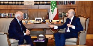 رئيس الحكومة نجيب ميقاتي يلتقي مسؤول السياسة الخارجية في الاتحاد الاوروبيّ جوزيب بوريل