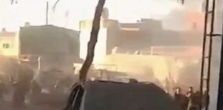 غارة’ عنيفة تستهدف وسط مخيم الرشيدية في صور ومعلومات اولية عن وقوع اصابات