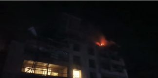 *اثار الدمار بعد الاستهداف في منطقة الجناح محيط السفارة الكويتية (بالفيديو)*