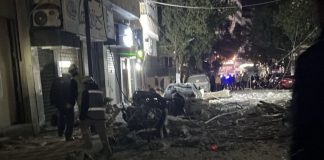 بالصورة الغارة’ التي استهدفت مارالياس في بيروت العاصمة منذ قليل (فيديو)