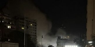 *غارة’ إسرائيلية’ عنيفة جداً على منطقة بشارة الخوري في العاصمة بيروت’*