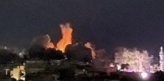 غارات’ إسرائيلية’ تستهدف مشروع الأحلام واطراف الحوش في مدينة صور-الجنوب