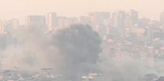 بالصّورة: غارة إسرائيليّة على الضاحية الجنوبيّة