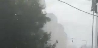 بالفيديو استهداف مجمع زين الطبي علما انه غير مشمول بالتحذيرات