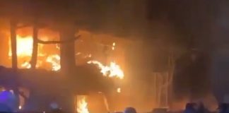 ما يسمع من انفجارات في مكان الغا/رة هو البطاريات من نوع ليتيوم لدى “ماضي للاجهزة الاكترونية”