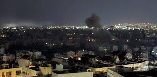 بالصورة -: الغار’ة التي استهدفت منطقة حارة حريك في الضاحية الجنوبية