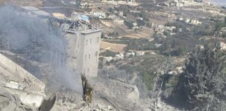 بالفيديو: آثار الدمار الهائل جراء الغارات’ التي استهدفت بلدة تبنين في الجنوب اللبناني