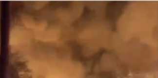 بالفيديو : غارة’ عنيفة على دير الزهراني في الجنوب