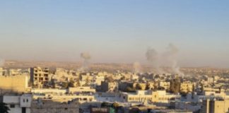 المرصد السوري: مقتل’ 5 وإصابة 12 جراء غارات’ إسرائيلية’ على إدلب وحلب