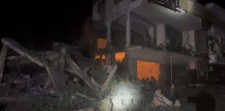 مشاهد بالفيديو لمكان الاستهداف في عين بعال صور