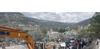 فيديو:- لاستمرار عمليات الانقاض من بلدة علمات قضاء جبيل حتى الساعة