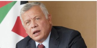 العاهل الأردني الملك ‘عبد الله’ الثاني: يجب أن تتوقف الأعمال العدوان-ية الإسرائي/لية في قطاع غزة ولبنان