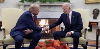 نيويورك بوست عن ترامب: ناقشت مع بايدن الحرب المستمرة في الشرق الأوسط وأوكرانيا-كما تحدثت معه عن الشرق الأوسط وأردت معرفة أفكاره وأين وصلنا حالياً