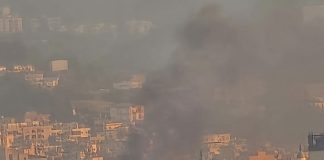 غارة’ إسرائيلية’ على منطقة الشياح في الضاحية الجنوبية
