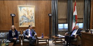 آموس هوكستين بعد لقائه الرئيس بري في عين التينة : انا ملتزم بكل ما بوسعي للوصول الى حل هذا النزاع والاجتماع كان بناء للغاية ونحن امام فرصة حقيقية للوصول الى نهاية للنزاع والنافذة مفتوحة الان