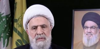 *الشيخ قاسم:لدينا سقفان في المفاوضات انهاء العدوان’ واحترام السيادة اللبنانية ونحن اعددنا لمعركة طويلة وقررنا ان يكون لدينا مسارين اثنين اولاً الميدان وثانياً المفاوضات ولا نعلق الميدان’ على المفاوضات ونحن مستمرون في الميدان’*