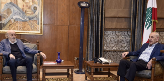 بري استقبل جنبلاط وبحثا في التطورات وملف النازحين