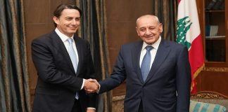 انتهاء اللقاء بينن بري وهوكستين في عين التينة