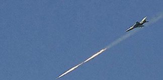 الطيران الحربي المعادي اغار على مرتفعات اقليم التفاح