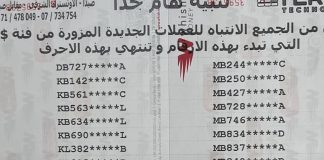 كمية مزورة في الاسواق من فئة الخمسين دولار وصلت الى السوق اللبناني وتم تداولها (صورة الفئة المزورة مرفقه).