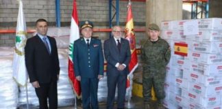 *هبة مقدمة من إسبانيّا للجيش اللبناني*