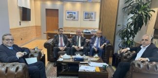 *وزير الخارجية يعرض مع كركي التعاون المشترك مع صندوق الضمان*