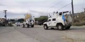 *بالفيديو :- فرقة من فوج الهندسة التابع لـ “اليونيفيل”، دخلت منذ قليل الى بلدة الخيام من شمال البلدة في منطقة الجلاحية عند مثلث مرجعيون- الخيام -ابل السقي، (مثلث الحمام)، للكشف على الطريق والتأكد من صحة انسحاب الجيش الإسرائيلي’ منها*