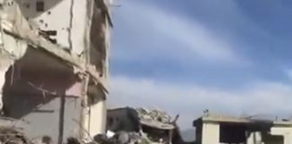 *بالفيديو :- حي البركة في مدينة الخيام لم يعُد موجوداً*