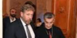 *البطريرك الماروني الكاردينال مار بشارة بطرس الراعي يلتقي في بكركي المرشح لرئاسة الجمهورية النائب نعمة افرام في هذه الأثناء*