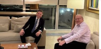 *ميقاتي: شكر الامم المتحدة على اهتمامها الدائم بلبنان والعناية التي توليها للجانب الانساني ودعم المحتاجين بسبب العدوان’ الاسرائيلي’*