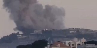 *الجيش الاسرائيلي’ أحرق منزلاً في بلدة مارون الراس*