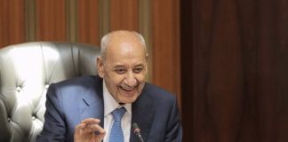 *رئيس مجلس النواب نبيه بري: تلقينا الدعم المطلوب من اللجنة الخماسية*