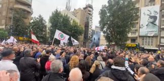 بالفيديو: تشييع الشاب رولان المرّ في منطقة الاشرفية