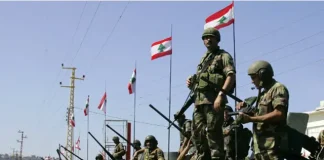 بدأ الجيش اللبناني يتحضر عند مدخل بلدة ديرميماس تمهيداً للدخول إلى بلدة كفركلا مع الاهالي