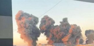 جيش العدو الاسرائيلي أحرق مستودعا في تل نحاس – برج الملوك وشقة سكنية في المبنى نفسه