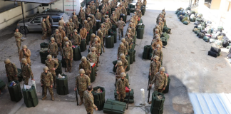 الجيش: المتطوعون باشروا متابعة الدورات التدريبية ليصار إلى توزيعهم على الوحدات في الجنوب