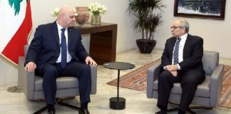 إجتماع يُعقد بين رئيسي الجمهورية والحكومة قبيل جلسة مجلس الوزراء في قصر بعبدا