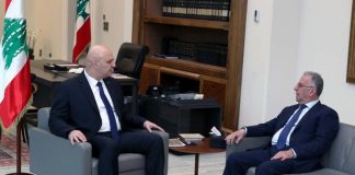 الرئيس جوزاف عون استقبل القاضي جمال الحجار مدعي عام التمييز