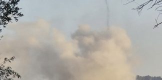 *بالصورة ؛تفجير’ اسرائيلي’ عنيف في بلدة العديسة*