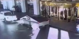 *فيديو”لانفجار’ سيارة كهربائية أمام برج ترمب في لاس فيغاس*