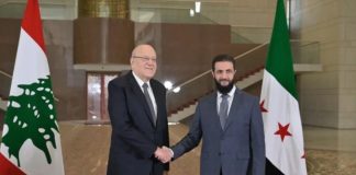 *الجديد: ميقاتي غادر والوفد المرافق قصر الشعب في دمشق في طريقه الى بيروت*