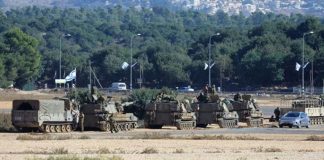 *رتل مؤلف من 25 آلية إسرائيلية’ تقدّم من مستعمرة المطلة باتجاه كفركلا قبل أن يتوقف عند تل النحاس (الاخبار)*