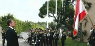 *بدء لقاء ثنائي بين الرئيسين عون وماكرون في قصر بعبدا (فيديو لحظة وصول الرئيس الفرنسي)*