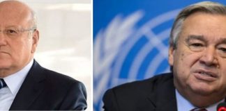 *ميقاتي يلتقي غوتيريش*